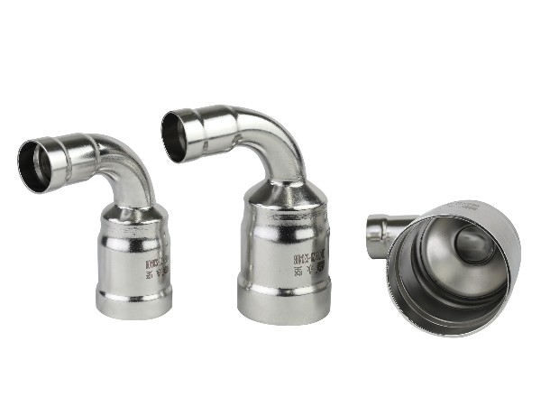 環壓異徑90°彎頭